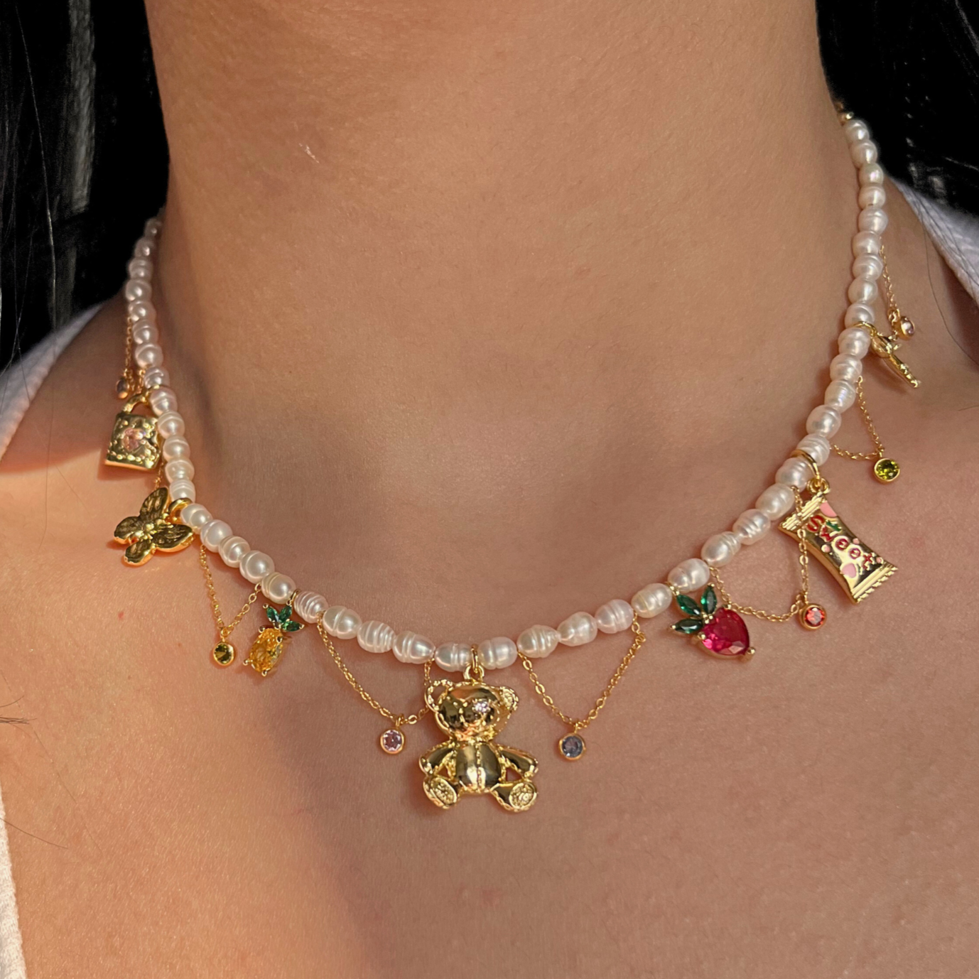 Whimsy & Wonder Pearl Choker