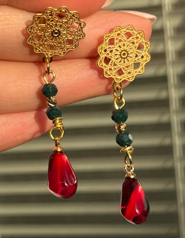 Leyla Gold Earrings