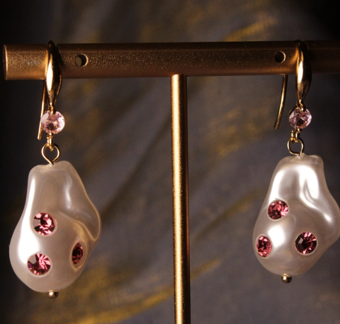 Playful Pearl Earrings