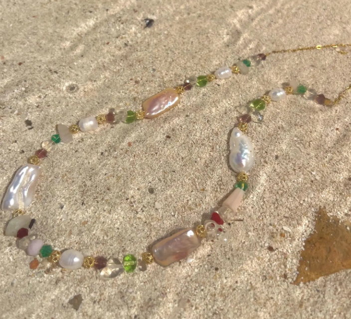 Selene Waterproof Pearl Necklace