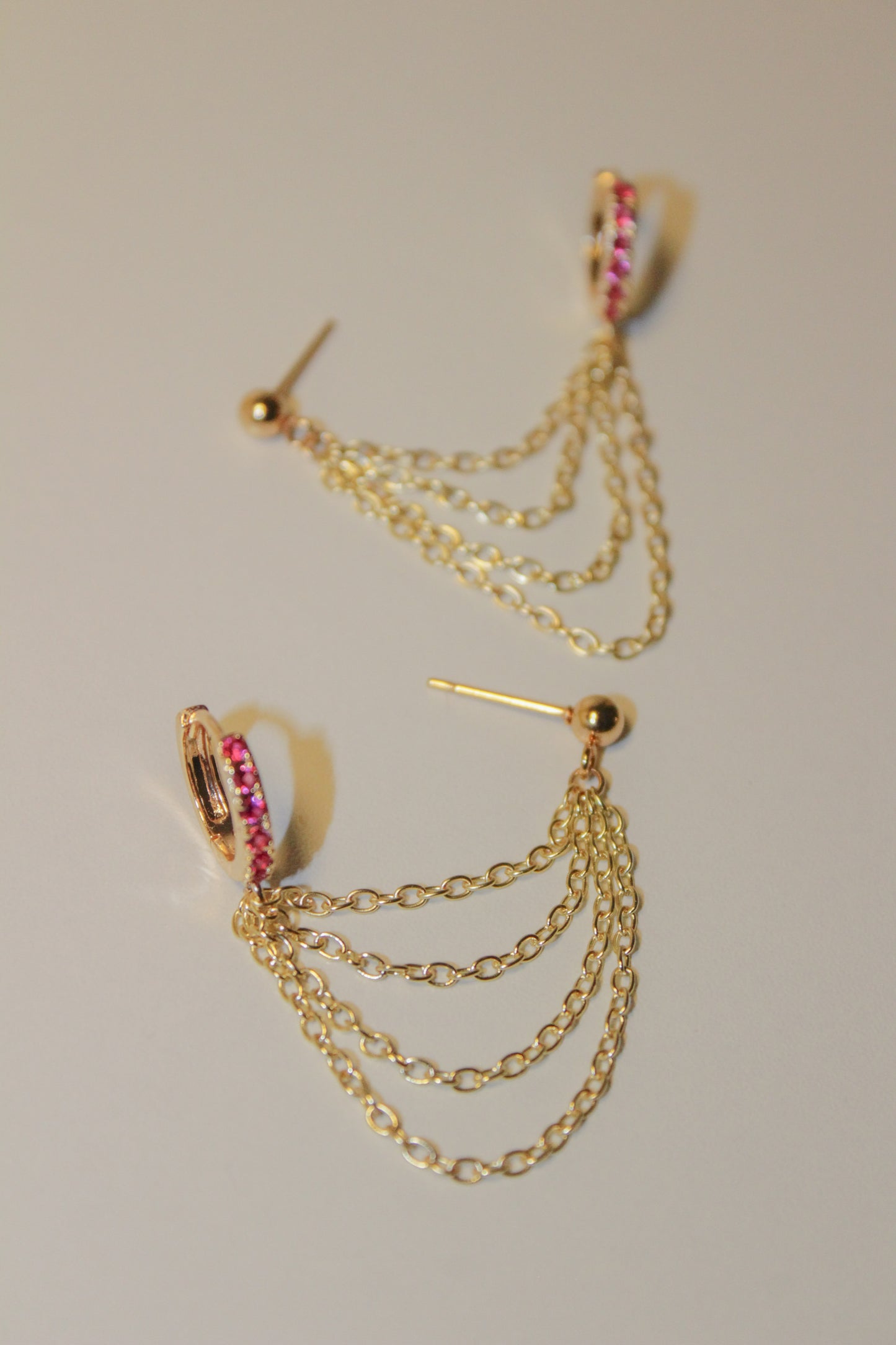 Alanoud Double Piercing Earrings