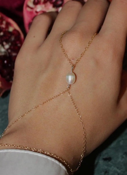 Aphrodite Hand Chain Bracelet